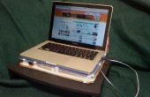 USB Powered karton Laptop Cooling Tray