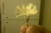 Maak een bloem van een sigaret