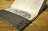 Hoe maak je een paspoort van de lederen kaft (met laser cutter)