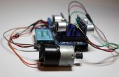 Besturen van een Motor met behulp van ultrasone sensoren van de afstand (HC-SR04)