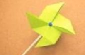 Hoe maak je een Origami Pinwheel