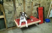 $20 van de vloer opvouwen bed van de hond van de muur-opknoping (65 pond hond)
