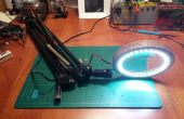 DIY Desktop LED Vergrootglas Lamp
