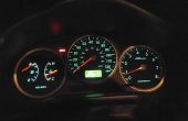 Vervang instrumentenpaneel lights op 2000-2007 Subaru Impreza