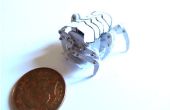 Micro papier robots (cyborg crab)