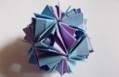 Stevige Kusudama voor de Origami-verminderde: deel 2