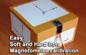 Gemakkelijk harde en zachte ijzer magnetometer kalibratie