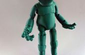 Froggy: De 3D afgedrukt kikker ball-jointed doll