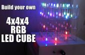 Bouwen van uw eigen 4 x 4 x 4 RGB LED Cube