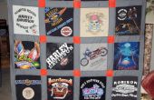 Harley Davidson T-shirt Quilt