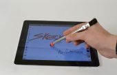 Verf penseel stylus voor Ipad. Gebruikt op Sketchbook PRO! 