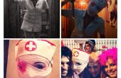 Sillent Hill gemakkelijk kostuum verpleegster Horror Disfraz Facil Enfermera Horror Hallowen carnaval