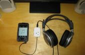 Grote iPod Inline afstandsbediening voor gebruik met een hoofd telefoons/oordopjes