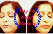 Dag naar nacht make-up Tutorial