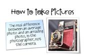Neem de grote foto's, gemakkelijk tutorial! 