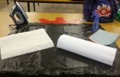 Hoe Dye stof met zijdepapier (ik maakte het op TechShop!) 
