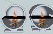 Gas fles Oven of BBQ-