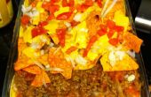 Ultieme Taco lasagne heerlijke nog beetje gezond :) perfecte verhouding van duik- en tortilla chips voorgoed bijten! 