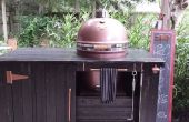 Reinigen en waxen van een Grill Dome Kamado stijl fornuis