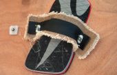 Uw eigen Instant Kiteboard voetbandjes verdienen met veiligheidsgordel en tapijt restjes
