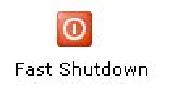 Vlug shutdown pictogram voor uw desktop
