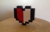 Zelda 8-Bit Lego hart
