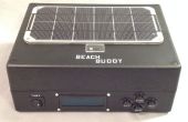 Strand Buddy: 3-in-1 zonne-telefoonlader Boombox en zonnebrand Timer Calculator