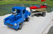 LEGO ' 40 Willys straat staaf met speedboot en trailer