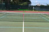 Bal netto aanpassing voor Tennisbaan augurk