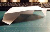 Hoe maak je de Raven papieren vliegtuigje