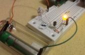Joule dief LED met dode batterij - geen toriod