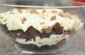 Hoe maak je een Brownie Trifle
