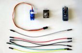 Arduino Nano en Visuino: Control Servo met roterende Encoder
