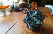 Complexe origami beeldhouwkunst: K3 - 20 geweven driehoeken - geen lijm