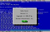 DOWNLOAD TURBO PASCAL 7.1 en voer het op WINDOWS zeven met DOSBOX