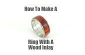 Hoe maak je een Ring met een houten Inlay