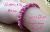 DIY V-Day Inverted Fishtail armband