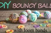 DIY Bouncy bal met Loom Bands