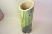 Minimalistische bamboe houder