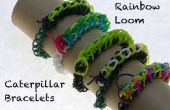Rainbow Loom Caterpillar armbanden