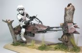 Vintage MPC Scout Trooper Model - Mod