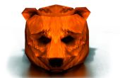 DIY 3D Bear papier masker