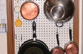 DIY keuken Pot Rack