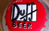 Duff bier taart
