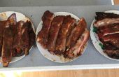 Heerlijke BBQ varkensvlees sparerib