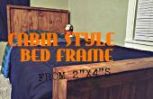 Cabine stijl Bed Frame (vanaf 2 "x 4" s)