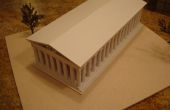 Het Parthenon Athene Griekenland model