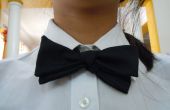 Maken van een zelf-tie Bow-tie
