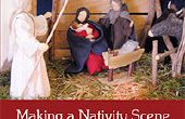 Maken van een kerststal: de Baby Jezus