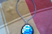 Minecraft diamanten halsketting